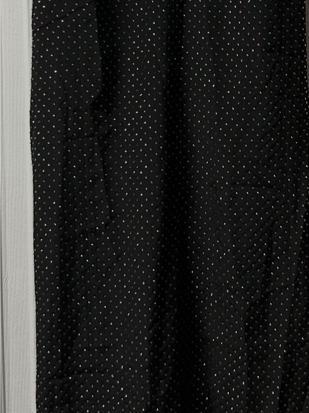 Zadig and Voltaire Black with gold Polka Dot Slip Dress.. MSRP $858. - Picture 2 of 7
